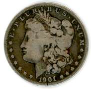 1901-O Morgan Silver Dollar