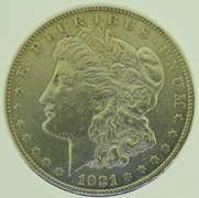 1921-S Morgan Silver Dollar $1 US Coin