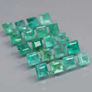 Collectors 3.18ct real Colombian Emerald set