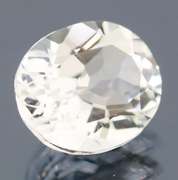 Stunning 5.53ct UNTREATED diamond white Topaz
