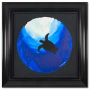 Heading for the surface by Wyland Original