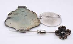 Vintage Group Lot of 925 Sterling Silver Jewelry