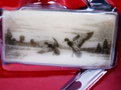 Winchester Ersatz Scrimshaw 3 Knife Set, Sealed