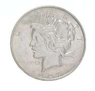 1927-D Peace Silver Dollar