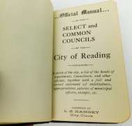 1912 & 1913 Reading, PA Annual Manuals of Council