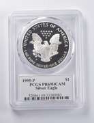 PR69 DCAM 1995-P American Silver Eagle Signed Moy PCGS