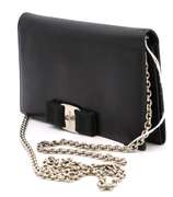 Salvatore Ferragamo Miss Vera Wallet on Chain Ocean Bag