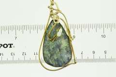 Vintage 925 Sterling Silver Signed Pendant on Chain