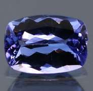 Bright! 1.09ct cushion cut Tanzanite