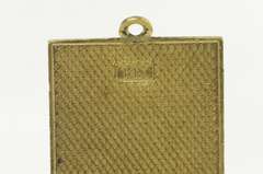 14K Yellow Gold Bingo Enamel Game Board Charm/Pendant