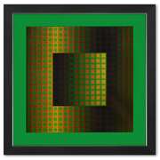 Zett - ZS de la serie Folklore Planetaire by Vasarely (1908-1997)