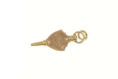 10K Yellow Gold Victorian Tau Delta Pi Enamel Fraternity Charm/Pendant