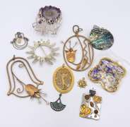 Group Lot of Costume Pendants