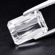Exceptional 1.87ct collectors diamond white Goshenite