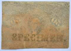SP1313 50 Cent Specimen Fractional Currency Note