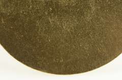 14K Yellow Gold 1960's Ruby Sapphire Heart Music Note Charm/Pendant