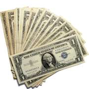 22 Nicer Various 1957 Series $1 Silver Certificates