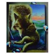 Cuddle Up with Mom by Ferjo