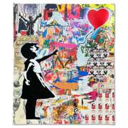 Balloon Girl by Mr Brainwash Original