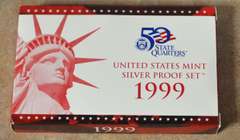 1999 Silver Proof Set OGP