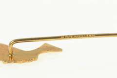 14K Yellow Gold Ancient Egyptian Queen Nefertiti Bust Stick Pin