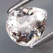 Rainbow flashing! 1.64ct UNHEATED whisper pink Morganite