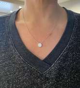 Hearts on Fire Diamond Cluster Necklace in 18k