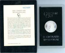 1884-CC Morgan Silver Dollar in GSA Pack