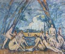 Paul Cezanne, Women Bathers