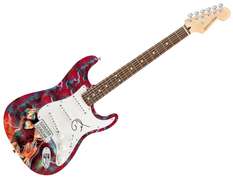 Nirvana Foo Fighters Dave Grohl Signed Photo Graphics Guitar