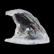 Point Break Sculpture/ Glass by Cuevas, John