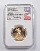 PF70 UCAM 2016-W $25 American Gold Eagle 1/2 Oz Gold ER Moy NGC