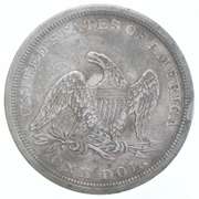 1845 Seated Liberty Dollar