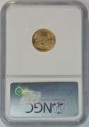 Perfect NGC MS70 graded 2005 $5 American Gold Eagle coin