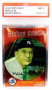 Mickey Mantle Baseball Card, Graded Mint 9