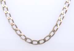 Vintage Italian 925 Sterling Silver chain Necklace