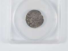 F12 Details 1652 Massachusetts 6 Pence - Oak Tree - Graded ANACS