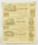 Williamsport, MD/Georgetown, DC John H. King $1-50¢-25¢ 184_ Uncut