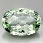 8X10MM OVAL GREEN AMETHYST GEMSTONE