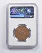 MS62 BN (1833) I Take The Responsibility Hard Times Token HT-70 NGC