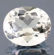 Stunning 5.53ct UNTREATED diamond white Topaz