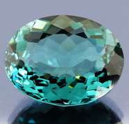 Huge! 32.69ct blue green Hydrothermal Amethyst