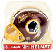 Marcus Washington, Redskins Autographed Riddell Mini Helmet