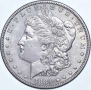 1884-S Morgan Silver Dollar