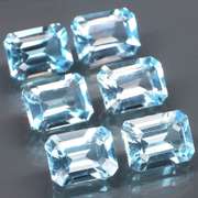Simply brilliant 11.36ct sky blue Topaz set
