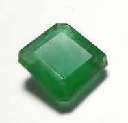6X8MM OCTAGON ENHANCED EMERALD GEMSTON