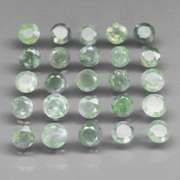 Outstanding 1.45ct hunter green Alexandrite set