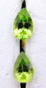 2 Pear Shaped Peridot Loose Stones