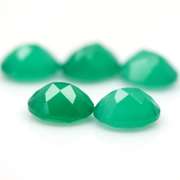 Breath taking 23.45ct mint green Botswana Agate set