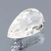 Gem grade 24.75ct pear cut Quartz